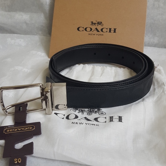 COACH CUT-TO-SIZE REVERSIBLE BELT - Picture 3 of 3